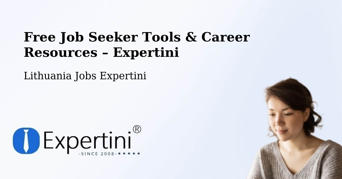 Free Job Seeker Tools & Career Resources – Vievis - Vievis, Lithuania Jobs Expertini