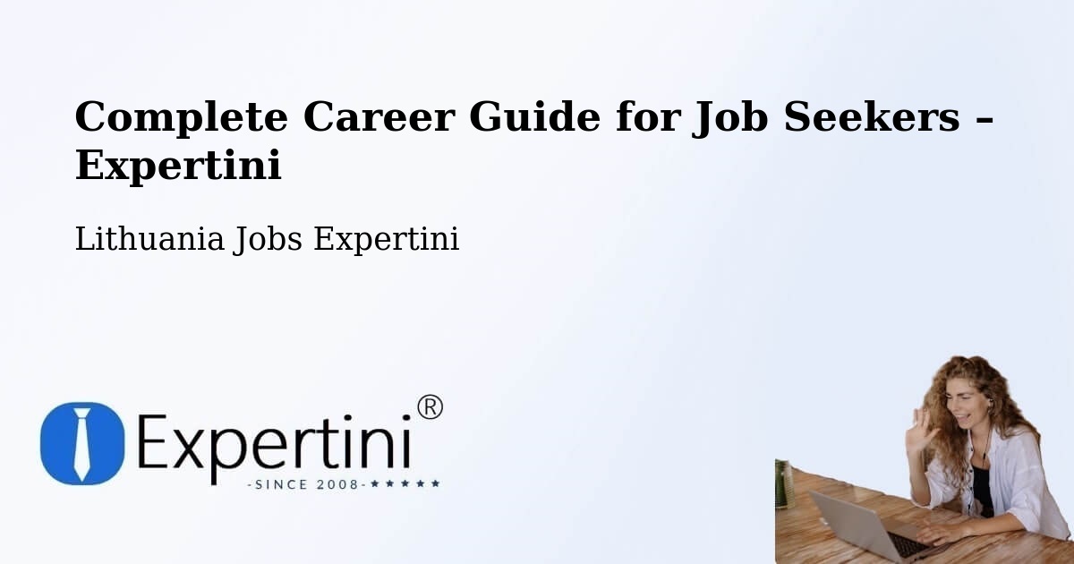 Career Guide for Job Seekers – Vievis - Vievis, Lithuania Jobs Expertini
