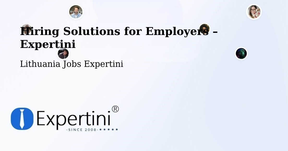 Hiring Solutions for Employers in Vievis - Vievis, Lithuania Jobs Expertini