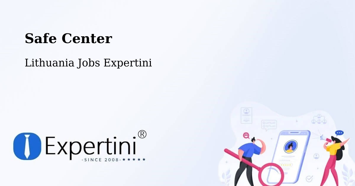 Safety Center – Vievis - Lithuania Jobs Expertini