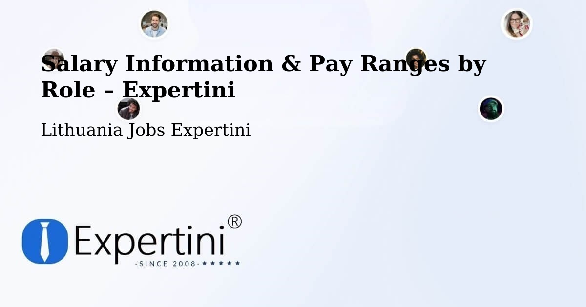 Salary Information & Pay Ranges – Vievis - Vievis, Lithuania Jobs Expertini