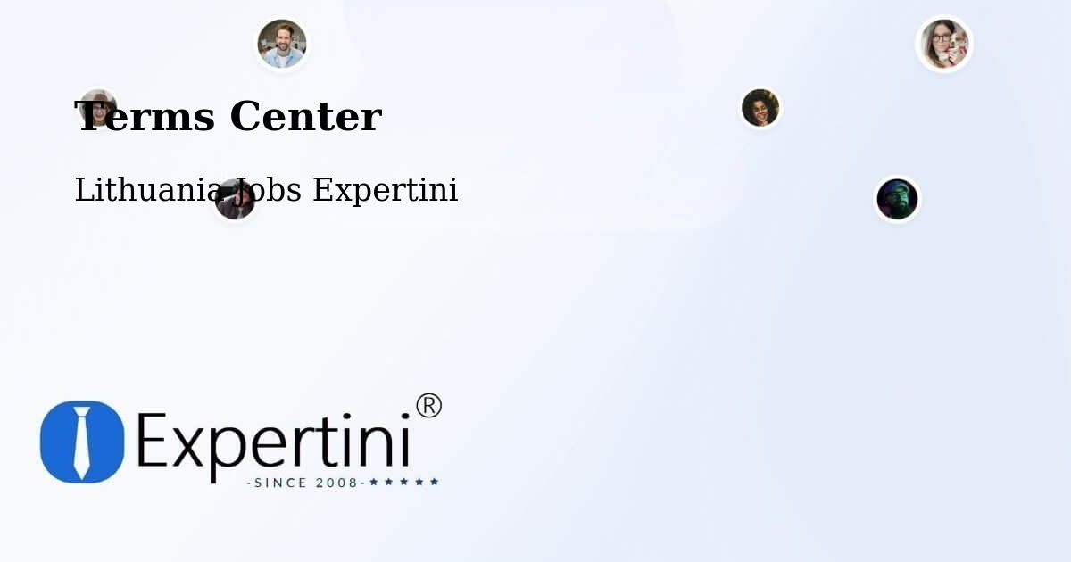Terms of Service – Vievis - Lithuania Jobs Expertini