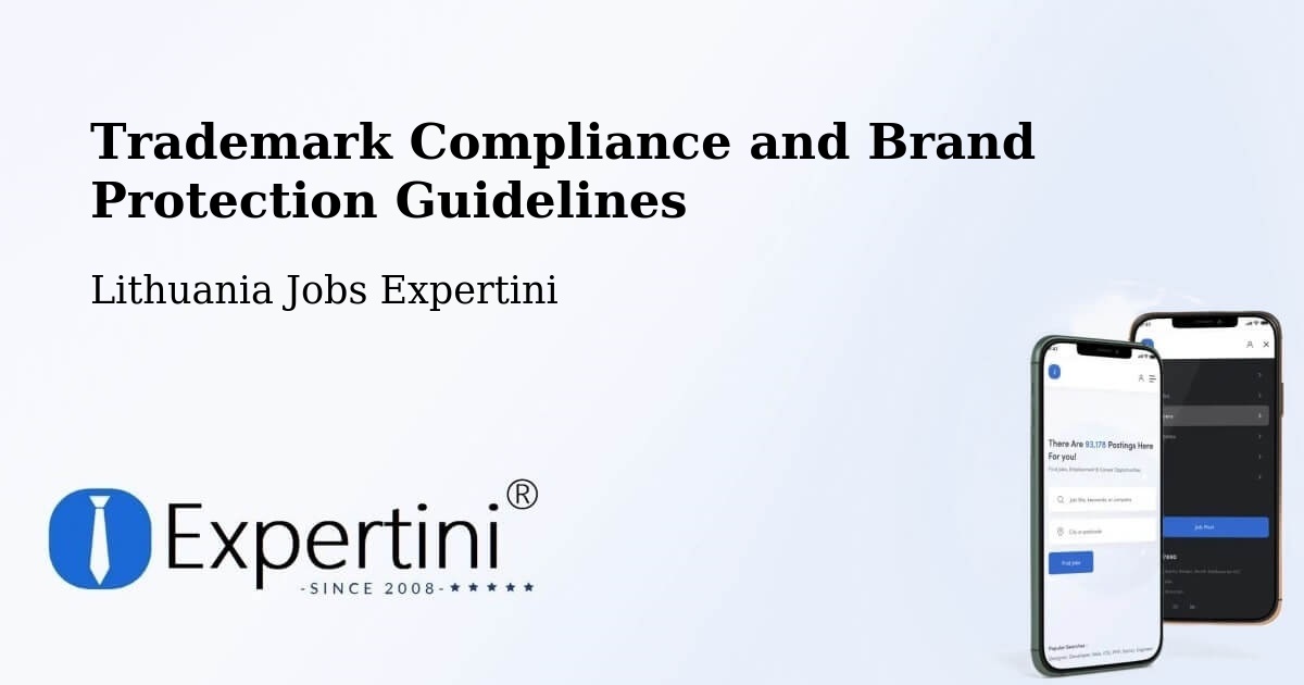 Trademark & Brand Protection Guidelines – Vievis - Lithuania Jobs Expertini